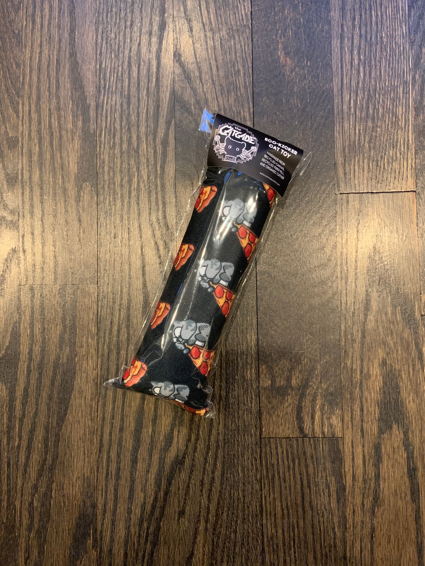 The Catcade Pizza Logo Kicker