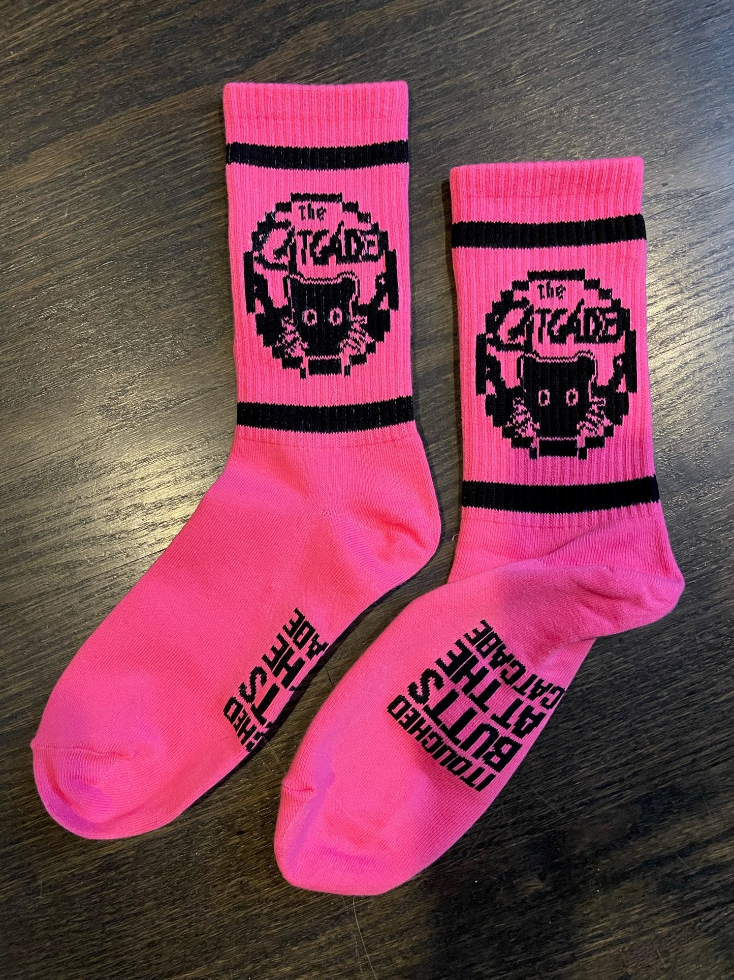 The Catcade Pink Socks