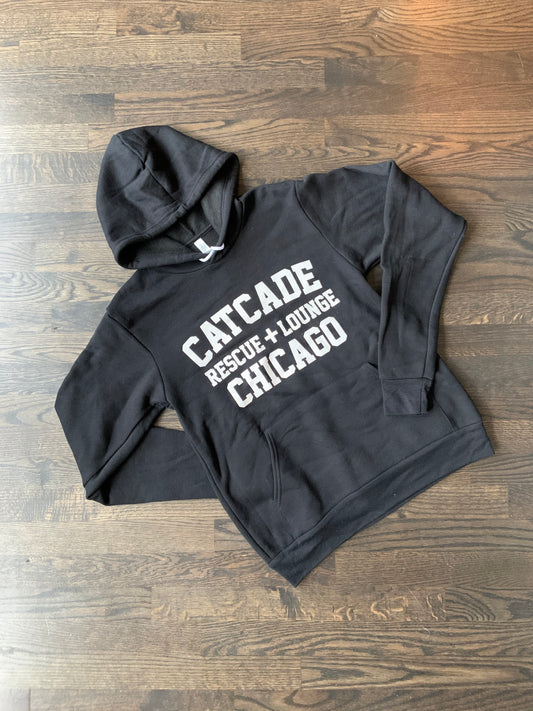 The Catcade Varsity Hooded Sweatshirt