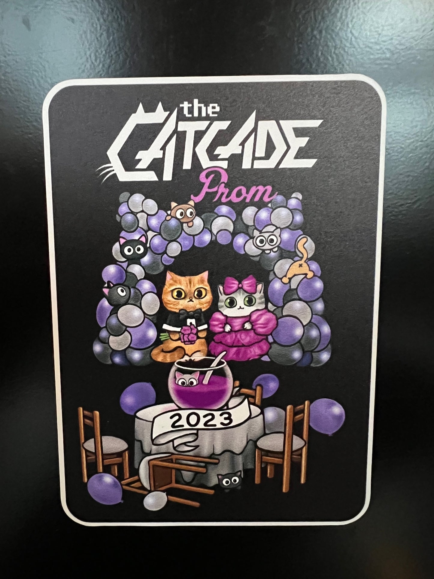 The Catcade Prom Magnet