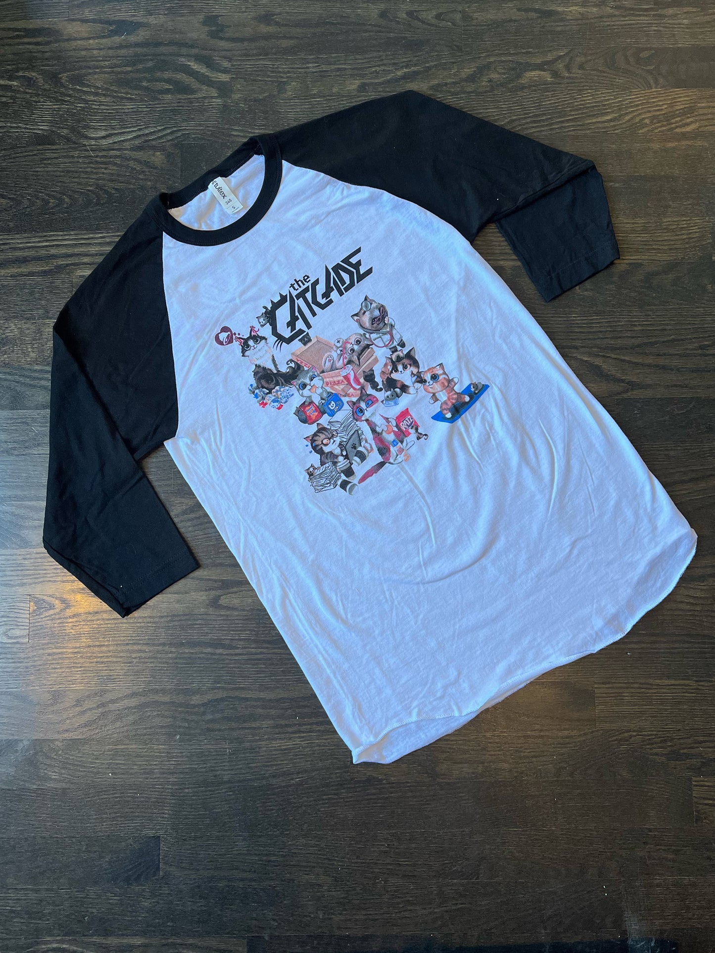 The Catcade 5 Year Anniversary Baseball Shirt