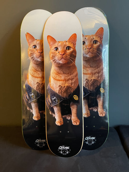 The Catcade Skate Deck