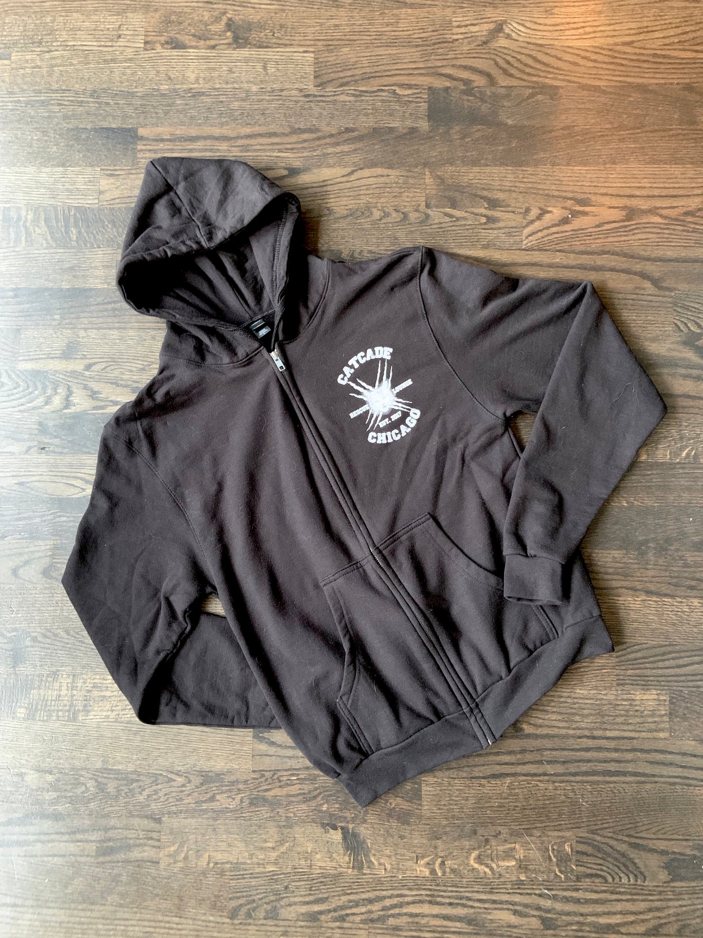 The Catcade OG Hardcore Zip Up Hoodie