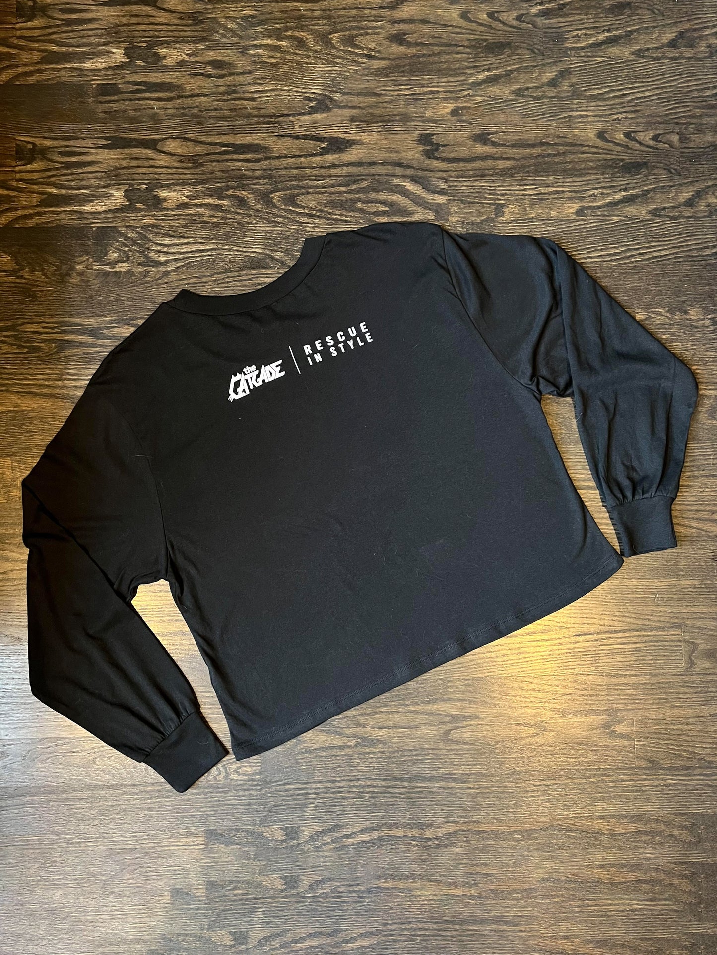 The Catcade Feral Female Longsleeve Crop Top